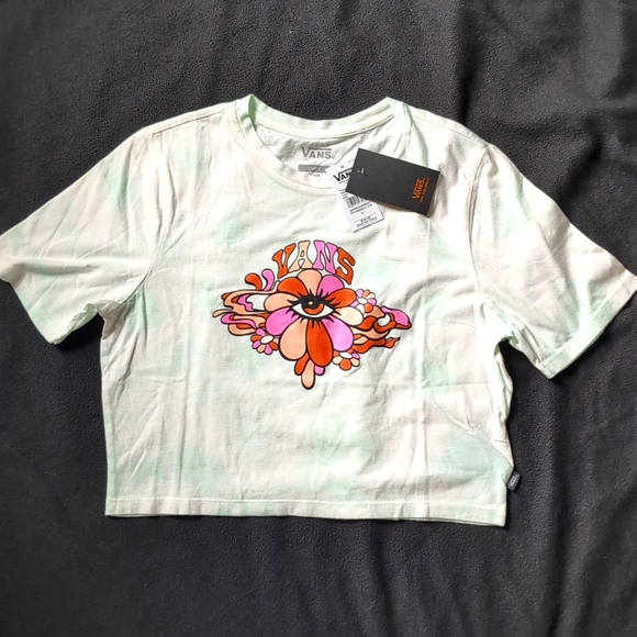 Vans Psychedelic Eye Print Crop Tee - Picture 4 of 4